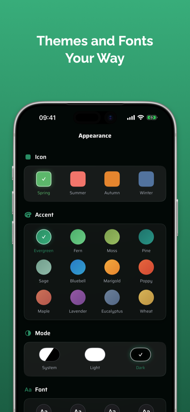 Arbaro screenshot