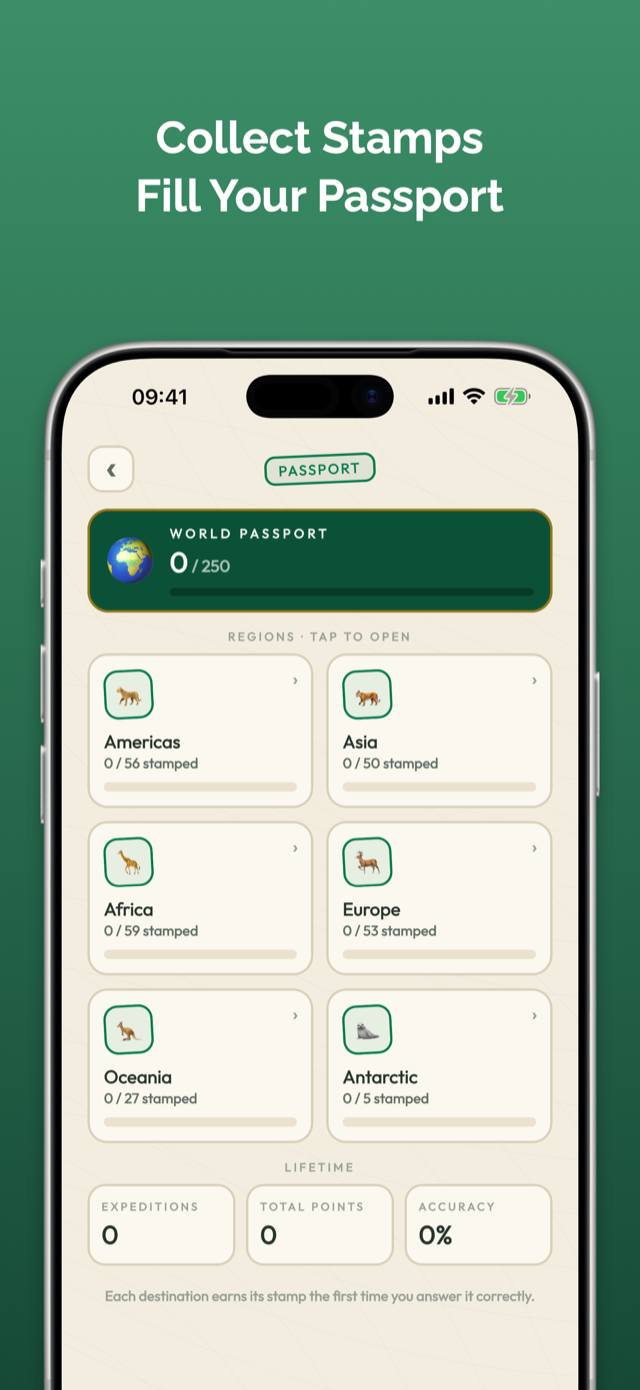 Countries screenshot