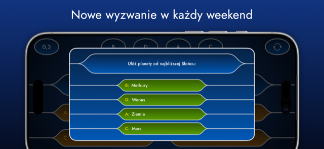 Milionerzy screenshot