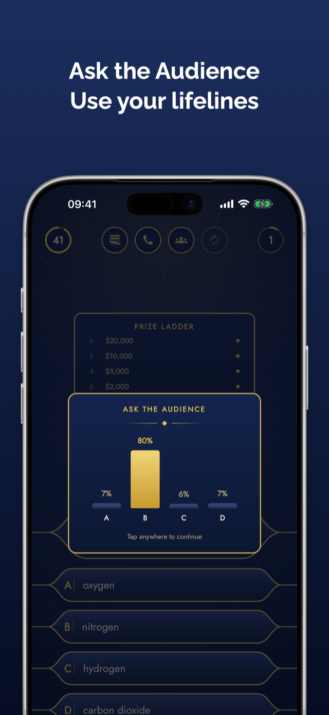Millionaires screenshot