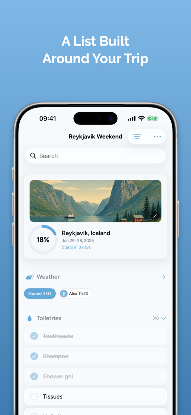 Valizio screenshot