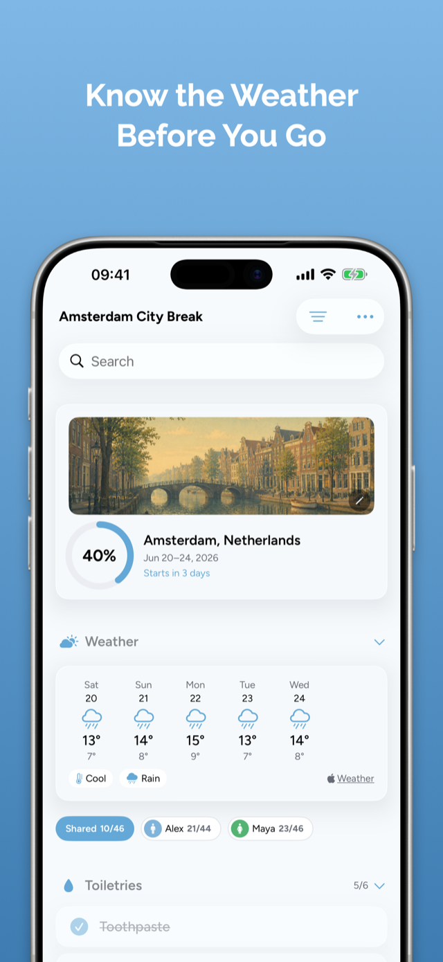 Valizio screenshot