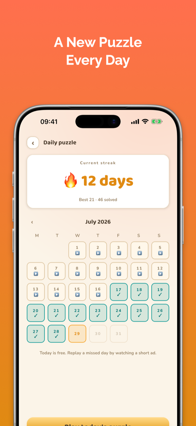 Words screenshot